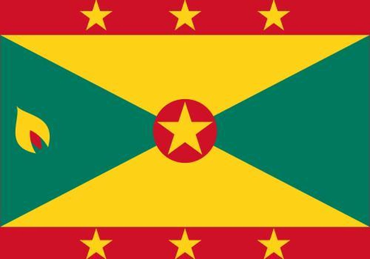 Vlag Grenada 50x75cm