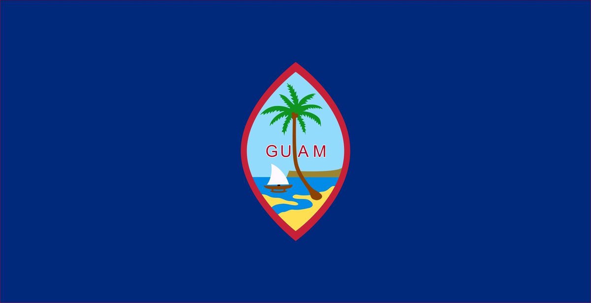 Vlag Guam 150x225cm