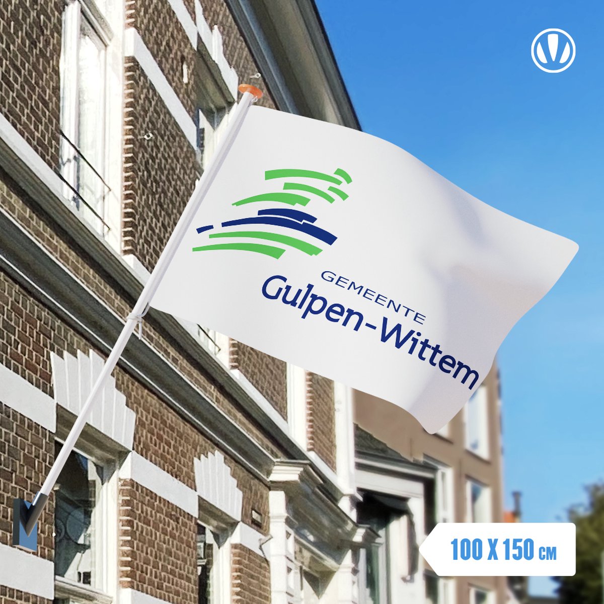 Vlag Gulpen-Wittem 100x150cm