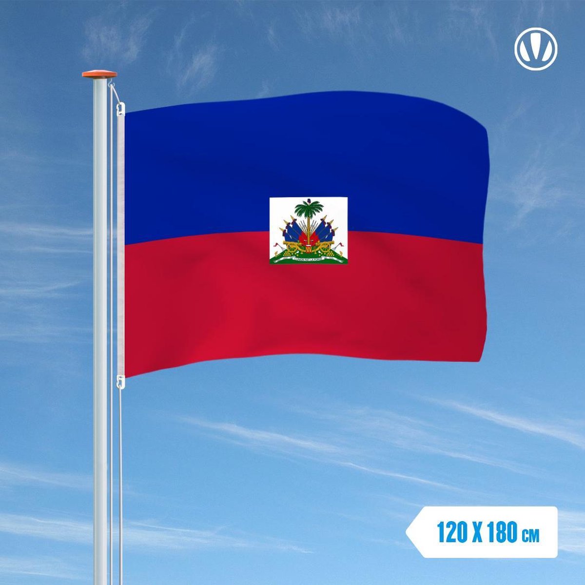 Vlag Haiti 120x180cm