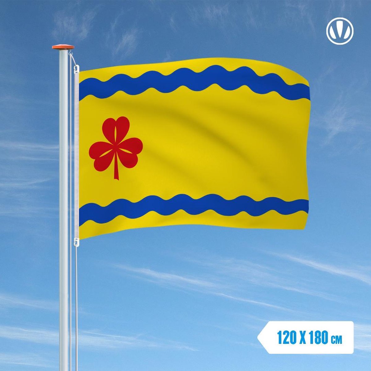 Vlag Hardenberg 120x180cm