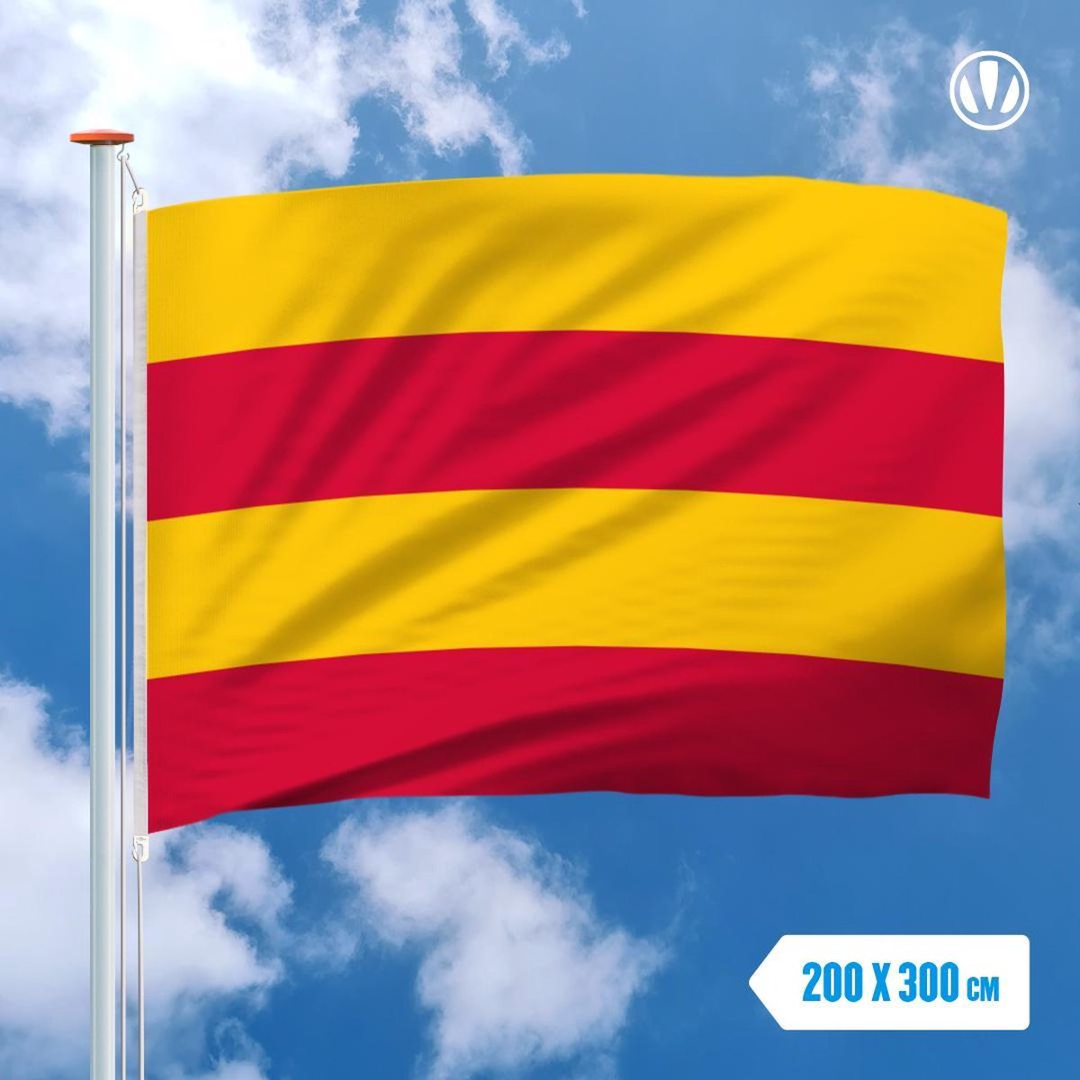 Vlag Heemstede 200x300cm