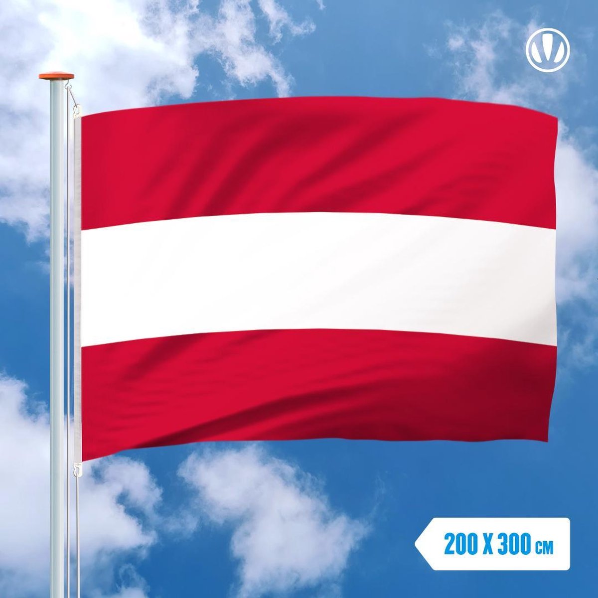 Vlag Hoorn 200x300cm