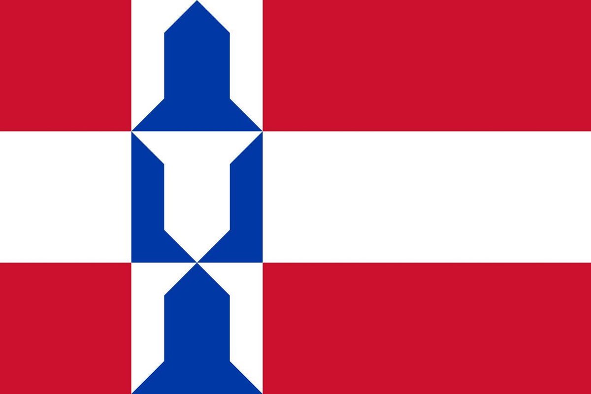 Vlag Houten 150x225cm