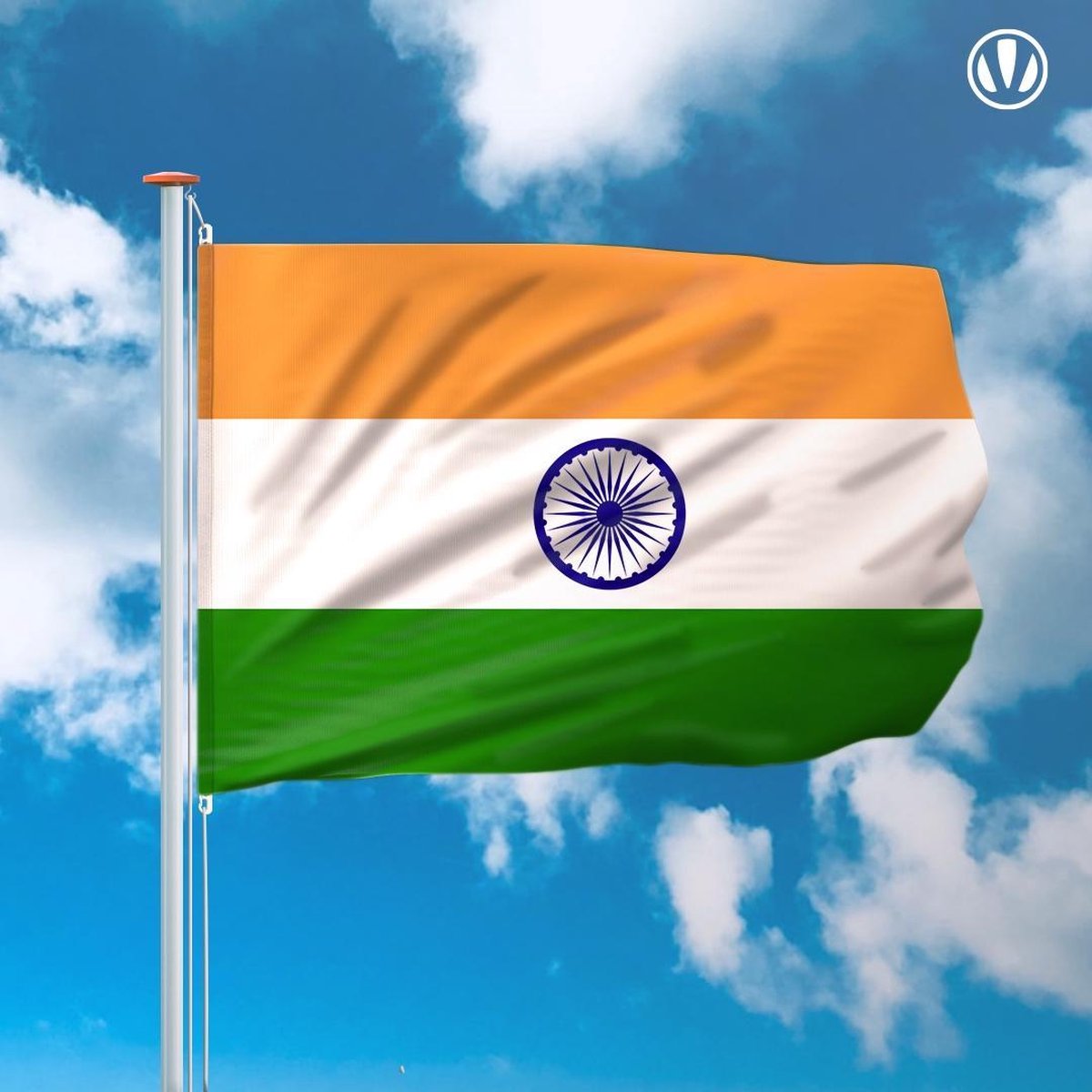 Vlag India 150x225cm