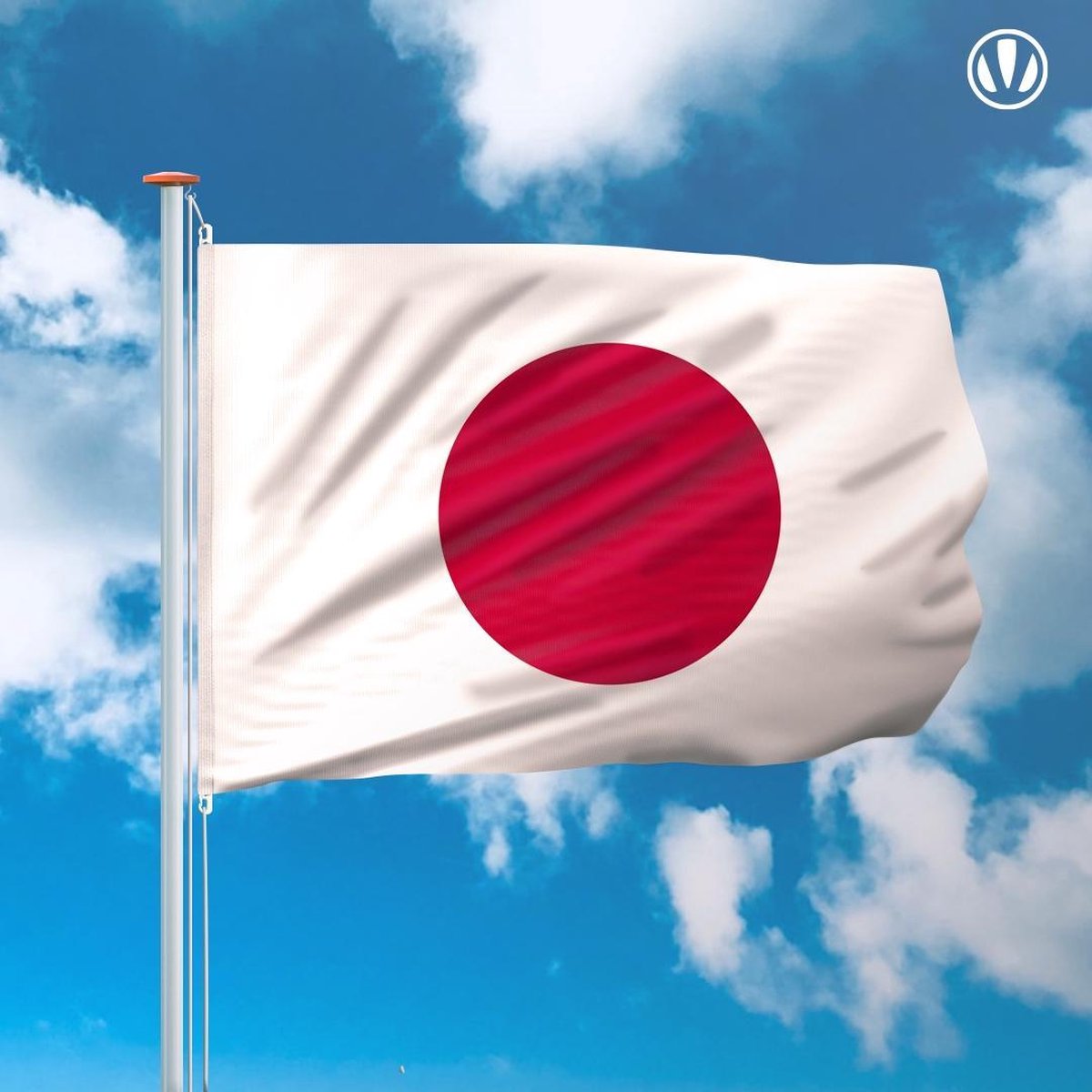 Vlag Japan 150x225cm