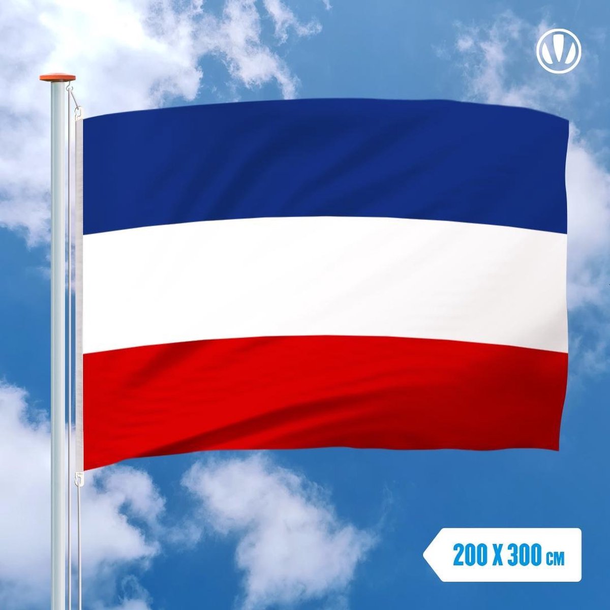 Vlag Joegoslavie 200x300cm