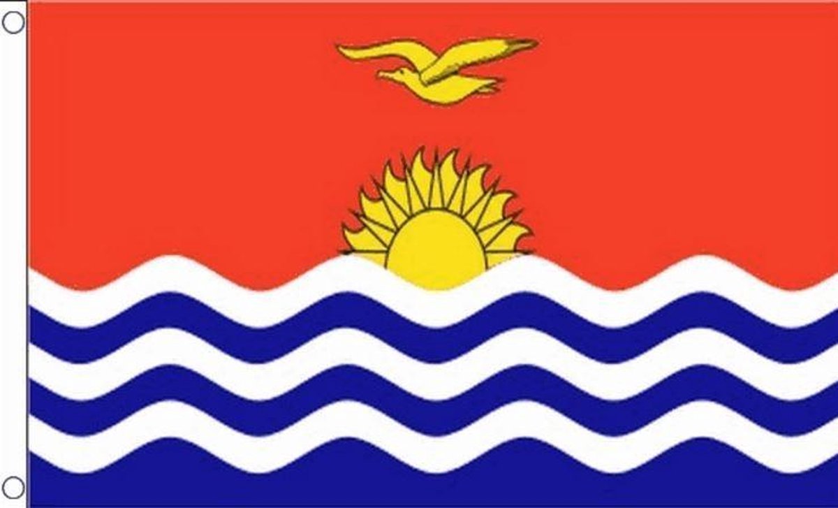 Vlag Kiribati 30x45cm