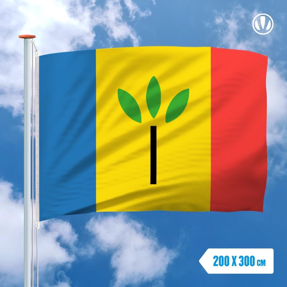 Vlag Landgraaf 200x300cm