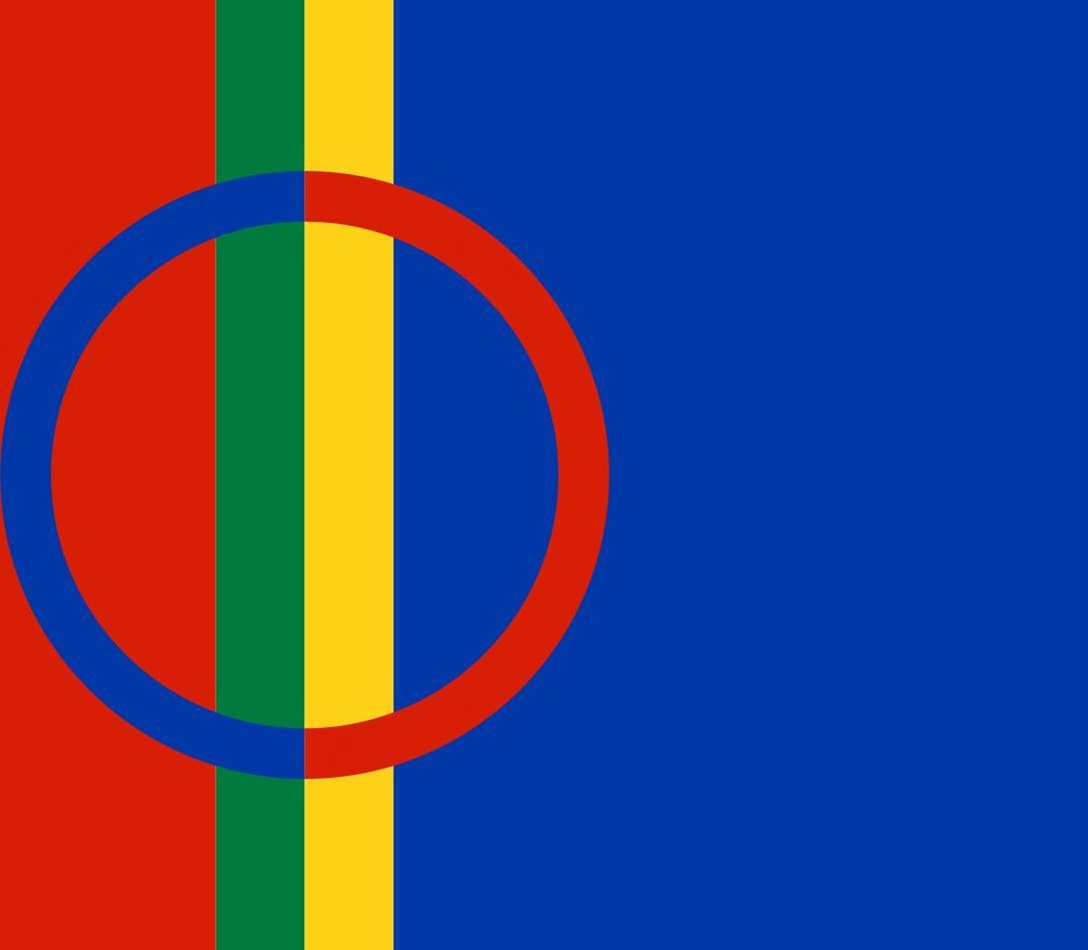 Vlag Lapland 150x225cm