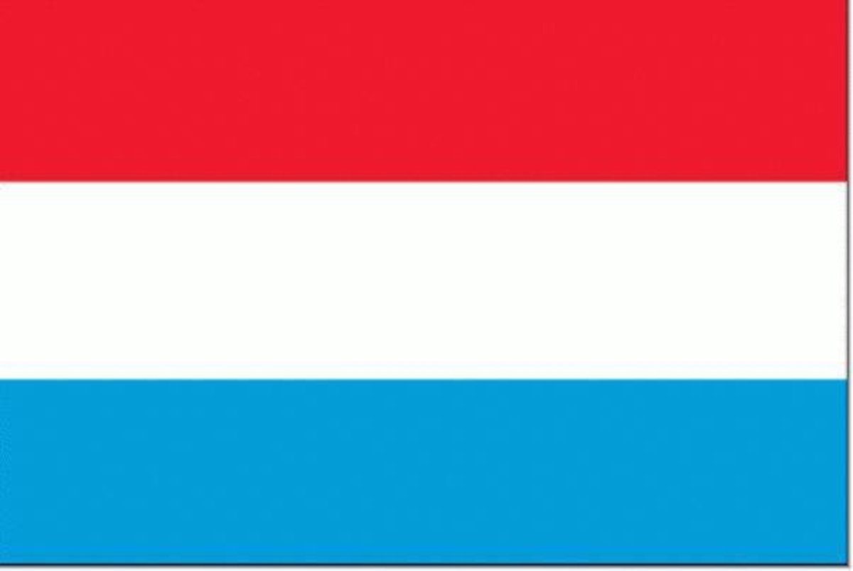 Vlag Luxemburg 30x45cm