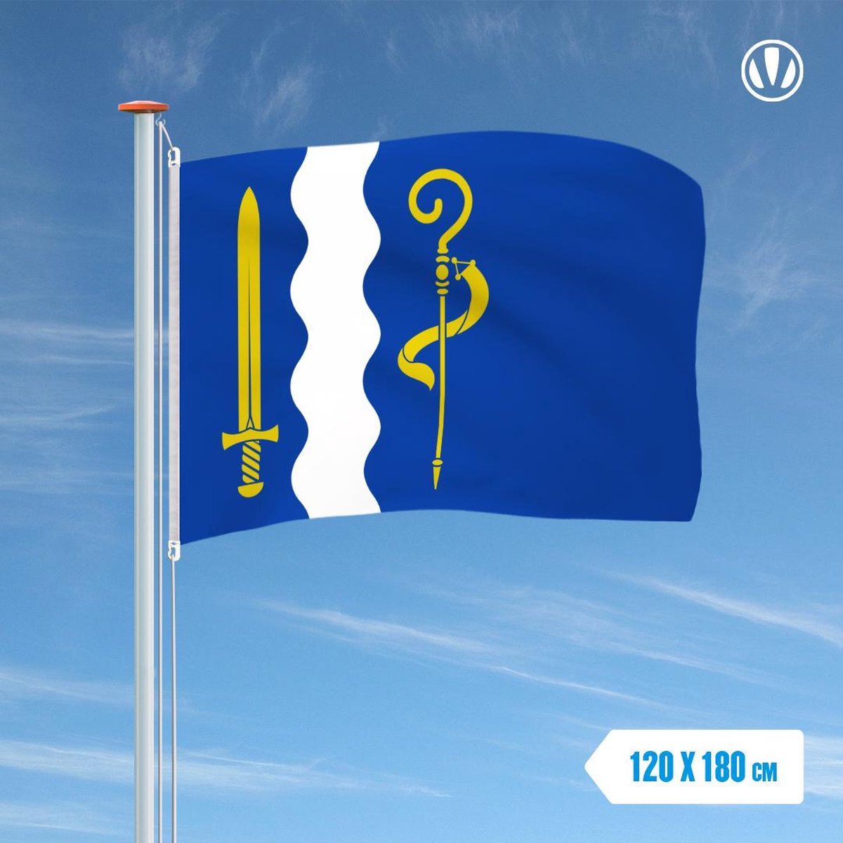 Vlag Maasgouw 120x180cm