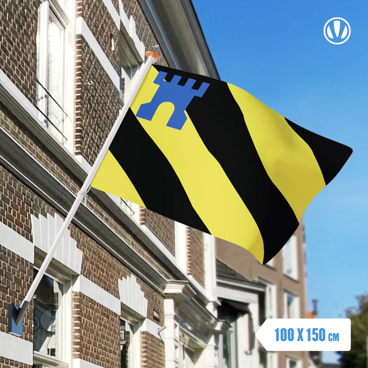 Vlag Medemblik 100x150cm