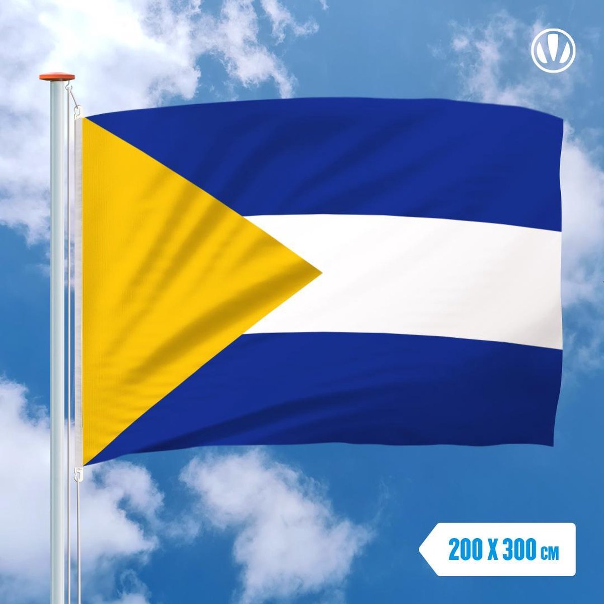 Vlag Muiden 200x300cm