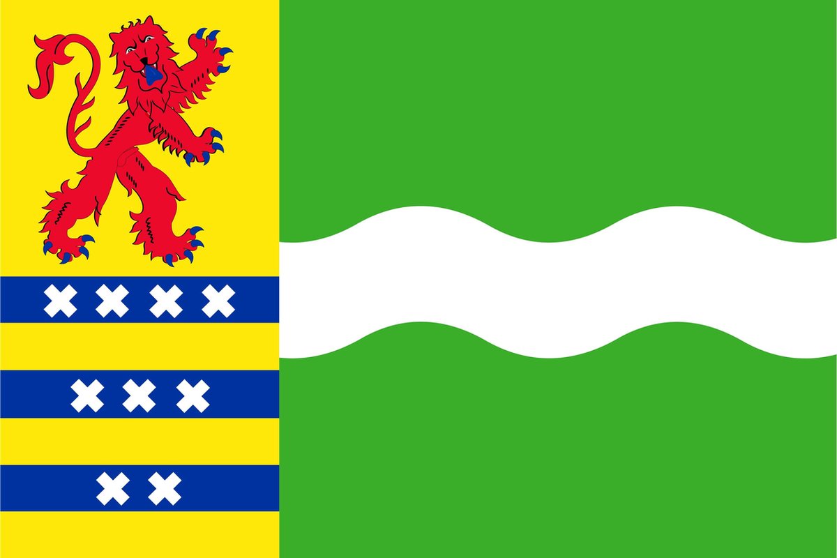 Vlag Nissewaard 200x300cm