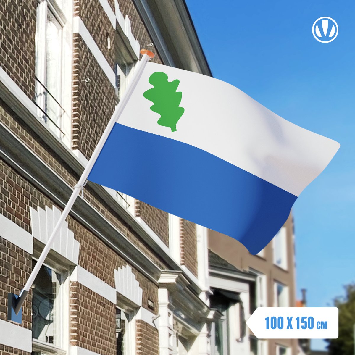 Vlag Oirschot 100x150cm