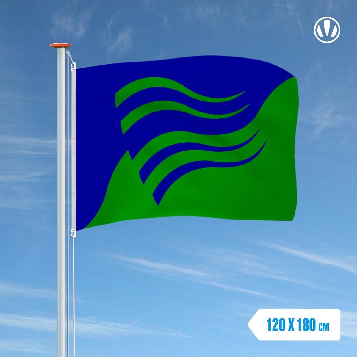 Vlag Olst-Wijhe 120x180cm