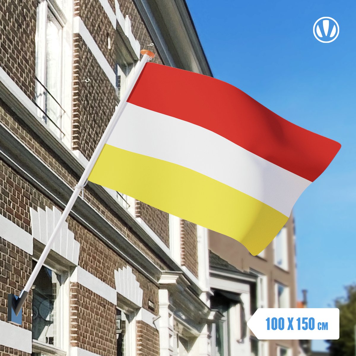 Vlag Oostvoorne 100x150cm