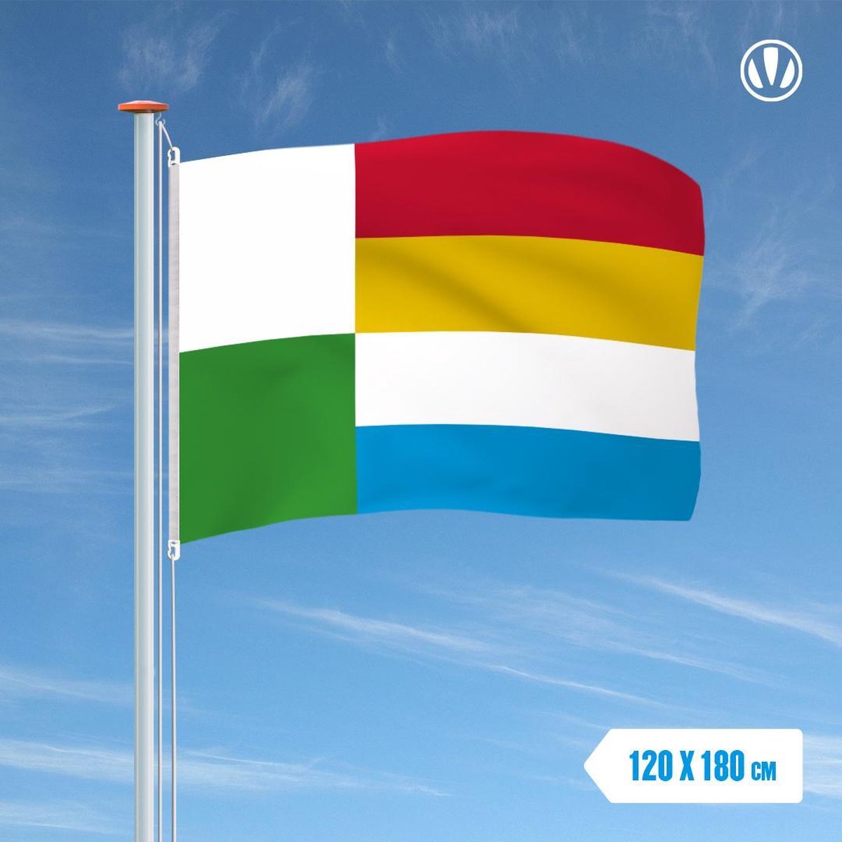 Vlag Oss 120x180cm