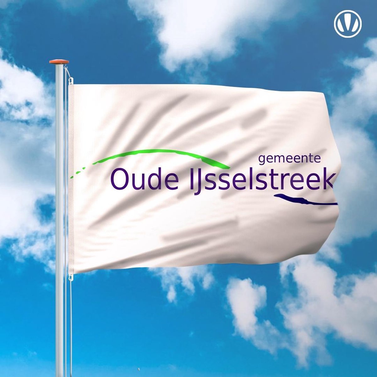 Vlag Oude IJsselstreek 150x225cm