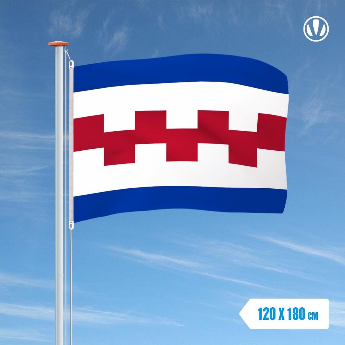 Vlag Renswoude 120x180cm