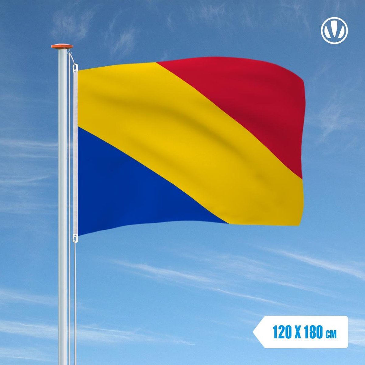 Vlag Rheden 120x180cm