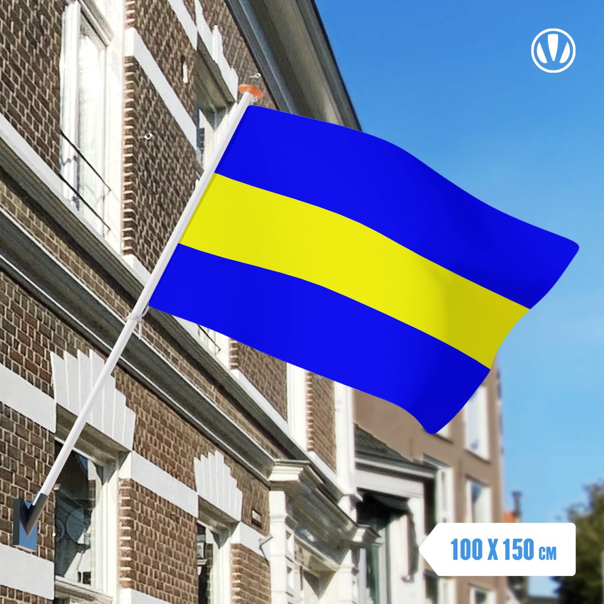 Vlag Rijswijk 100x150cm