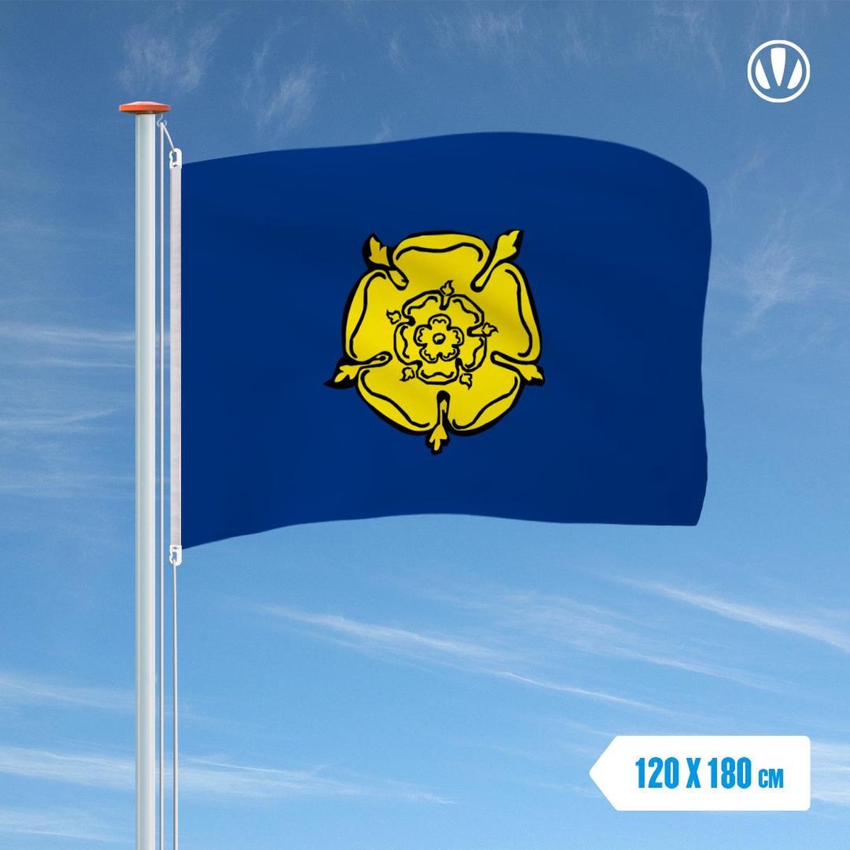 Vlag Rozendaal 120x180cm