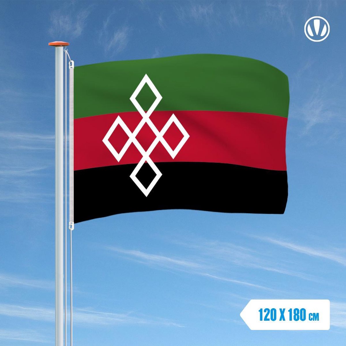 Vlag Rucphen 120x180cm