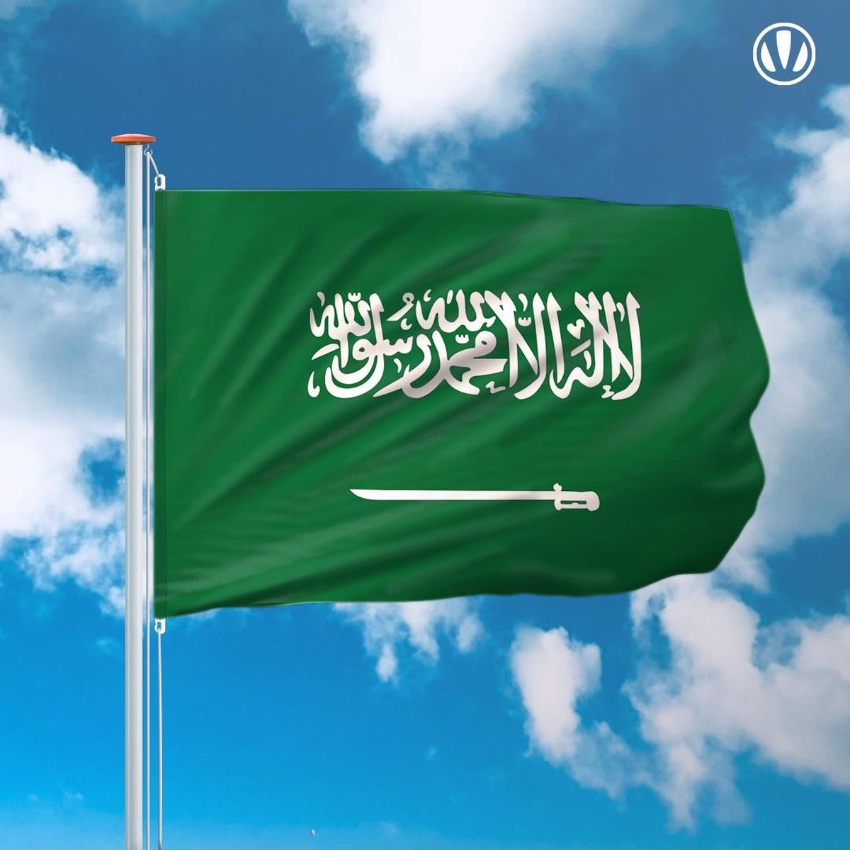 Vlag Saoedi Arabië 150x225cm