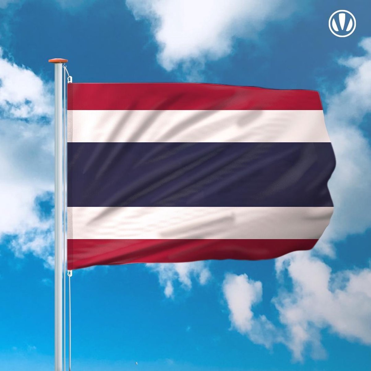 Vlag Thailand 150x225cm