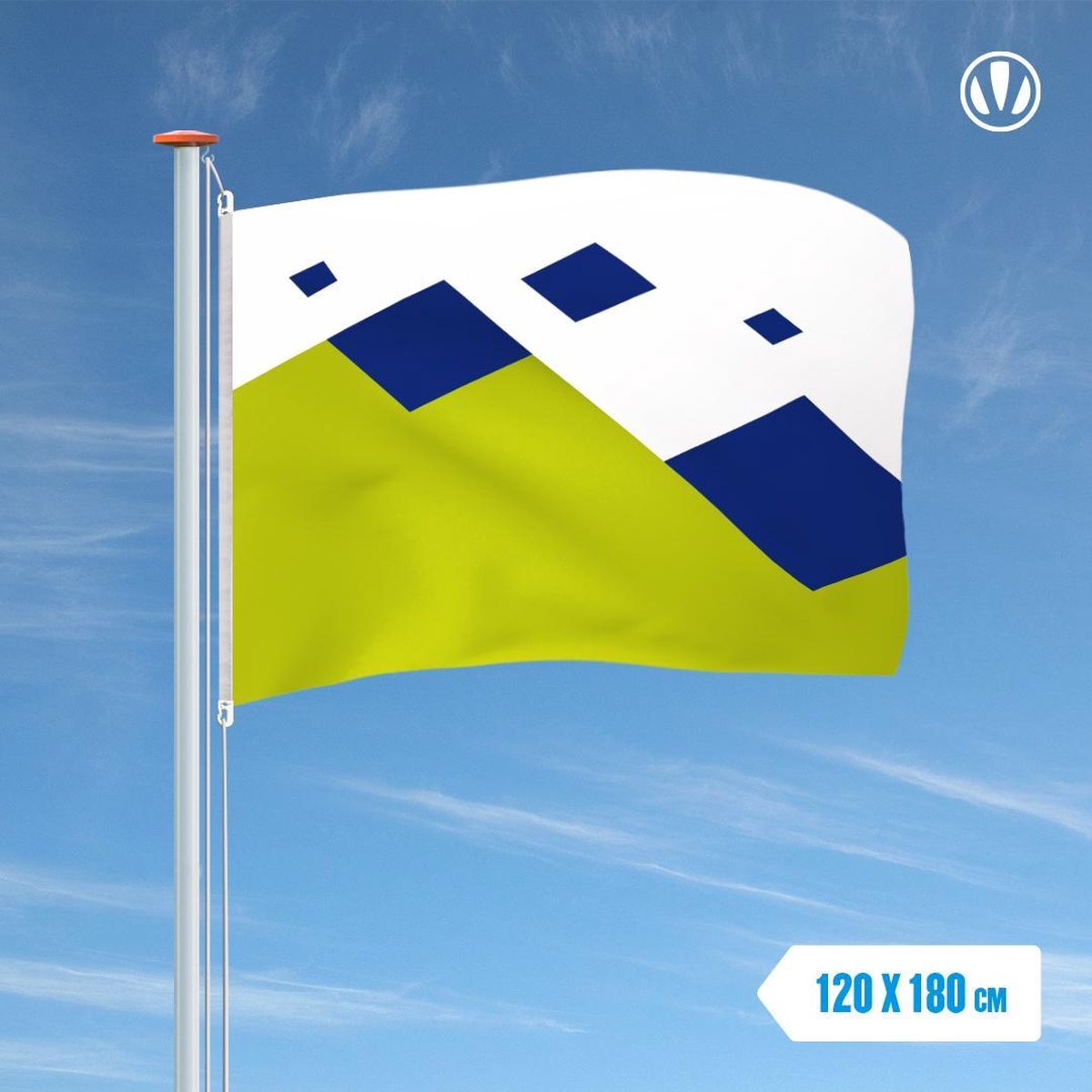 Vlag Twenterand 120x180cm