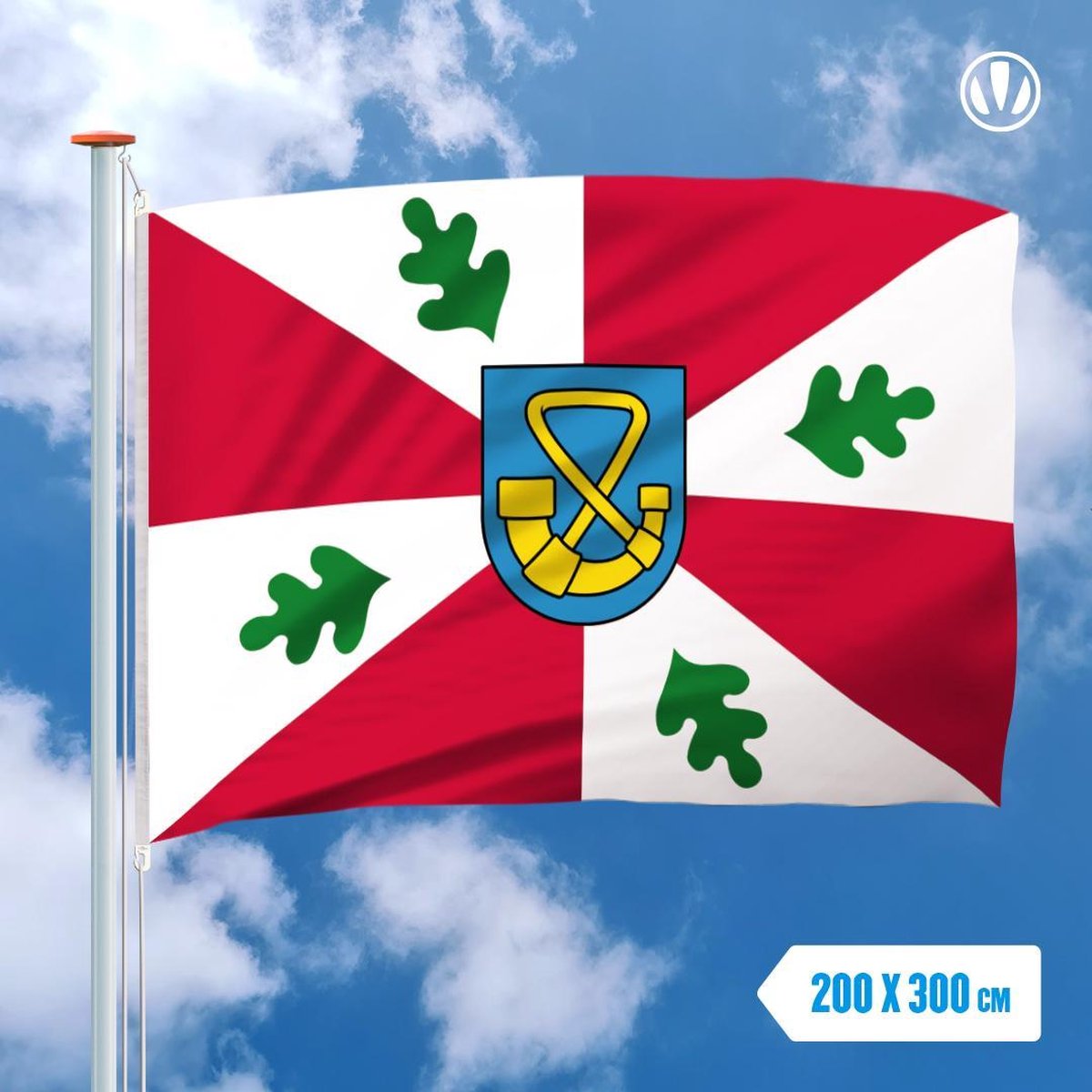 Vlag Tytsjerksteradiel 200x300cm