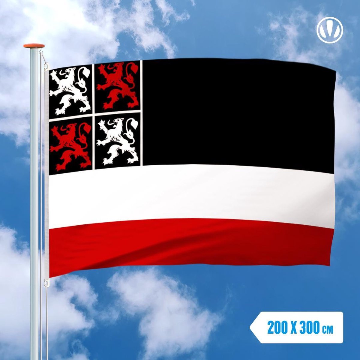 Vlag Uitgeest 200x300cm