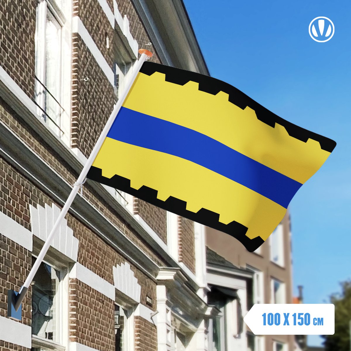 Vlag Veenendaal 100x150cm