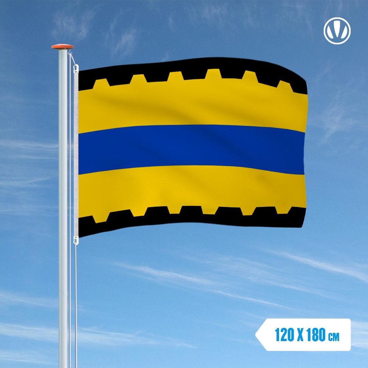 Vlag Veenendaal 120x180cm