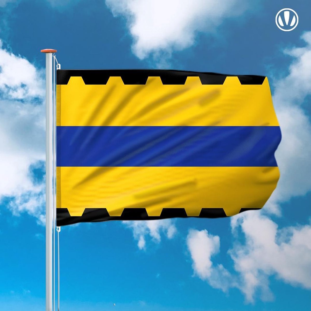 Vlag Veenendaal 150x225cm