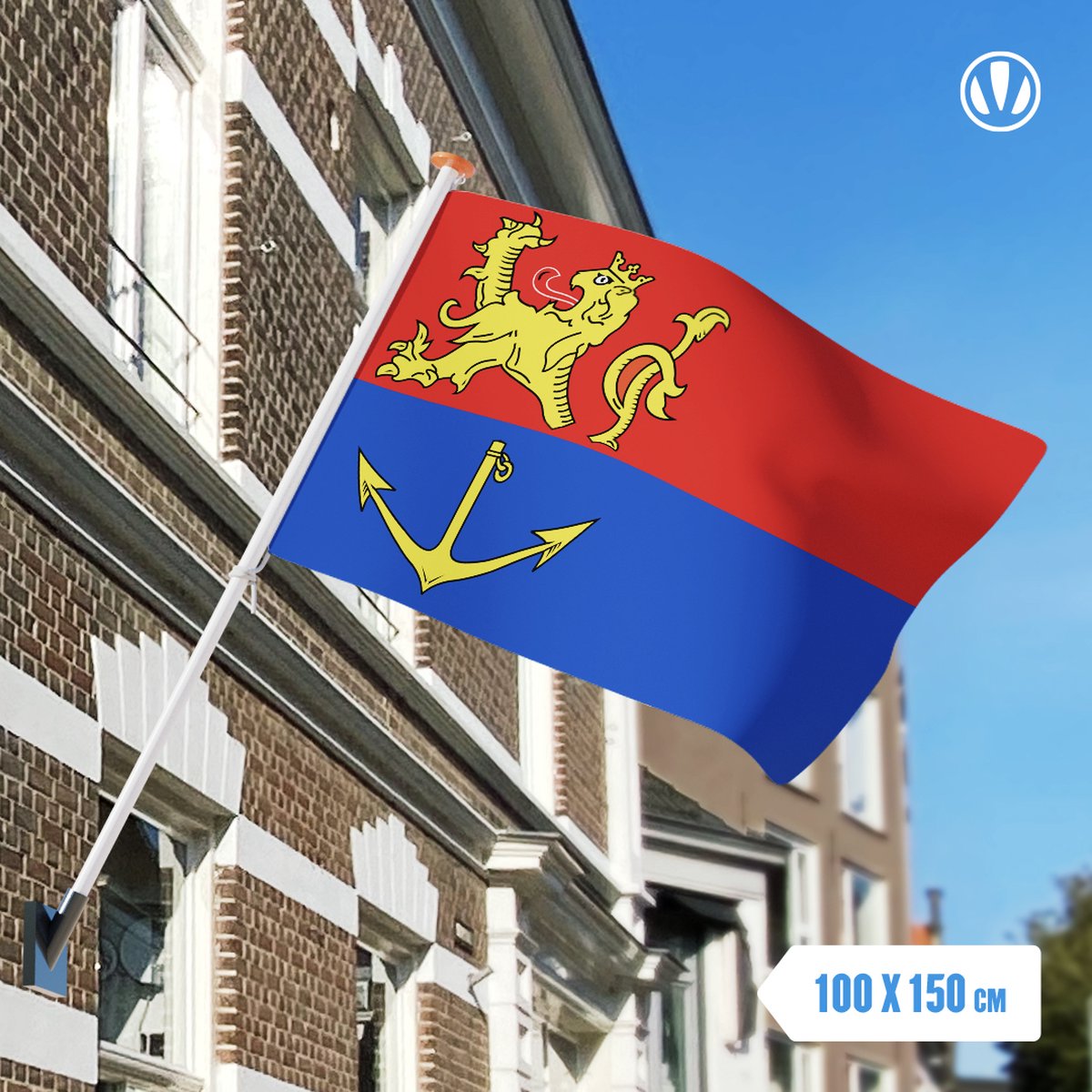 Vlag Venlo 100x150cm