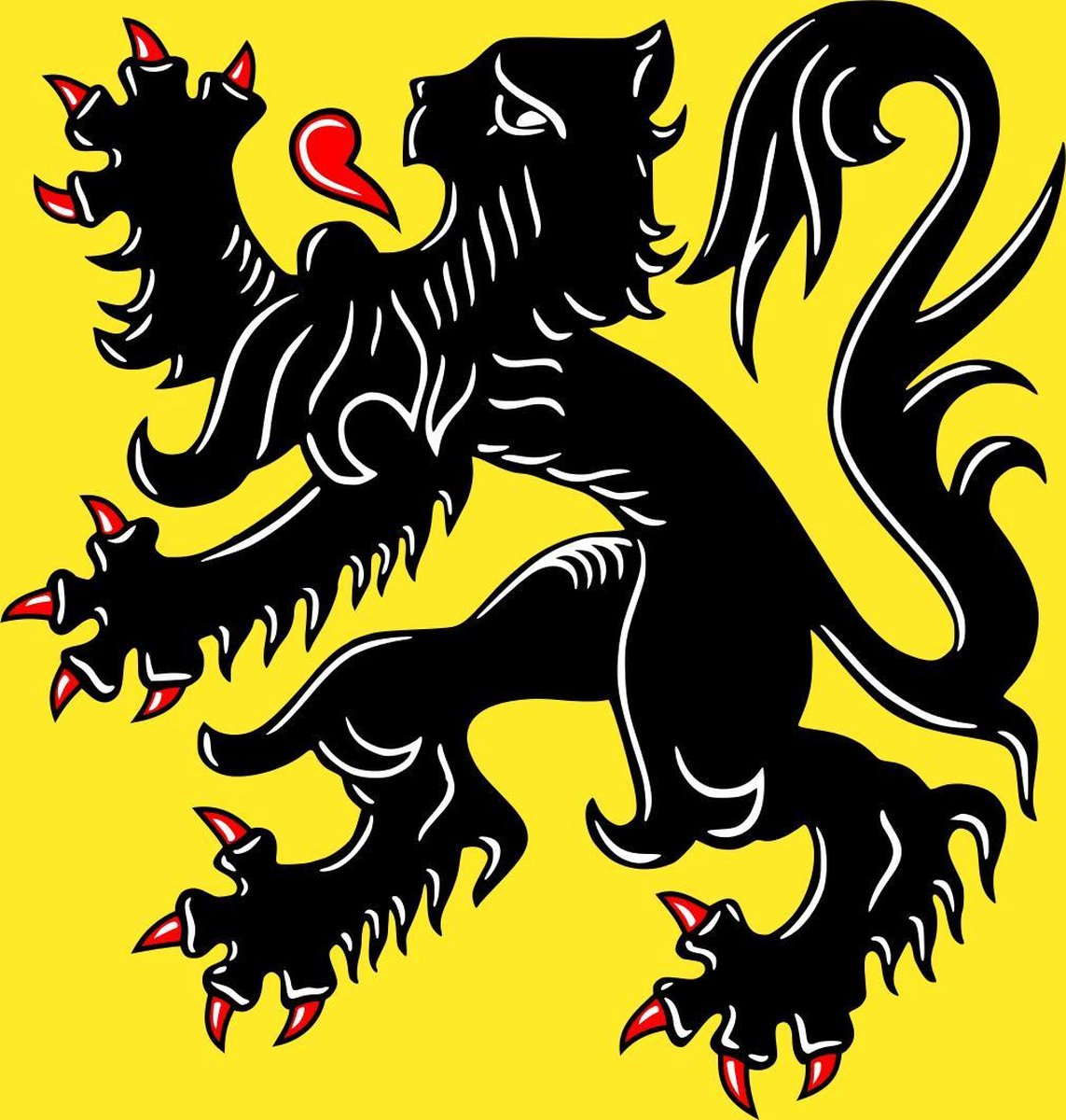 Vlag Vlaanderen 150x225cm