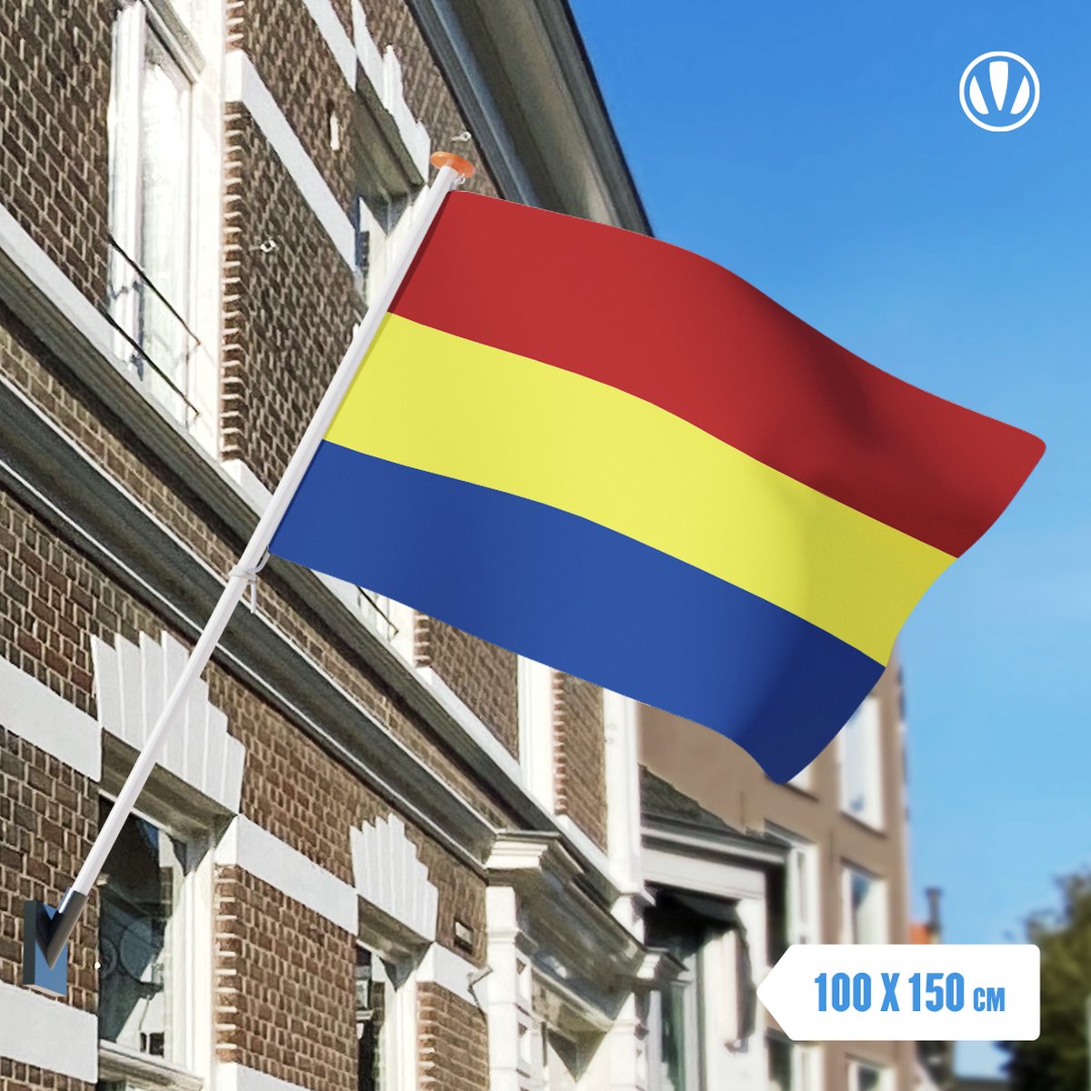 Vlag Vlaardingen 100x150cm