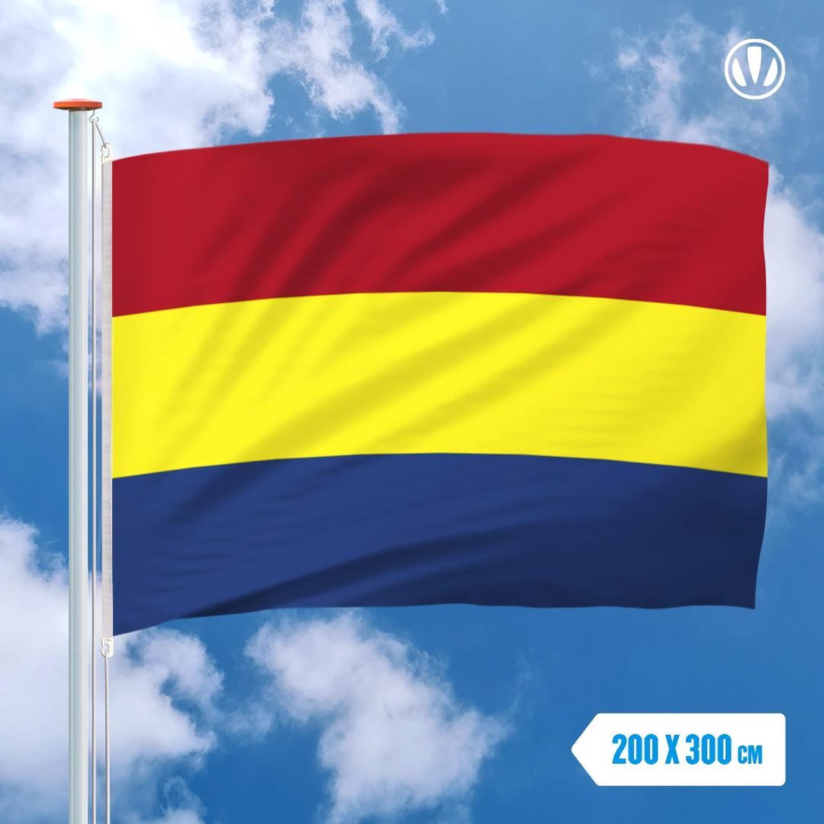 Vlag Vlaardingen 200x300cm