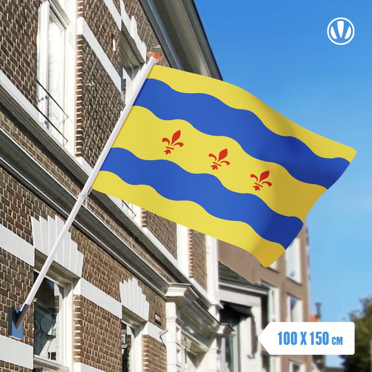 Vlag Voerendaal 100x150cm