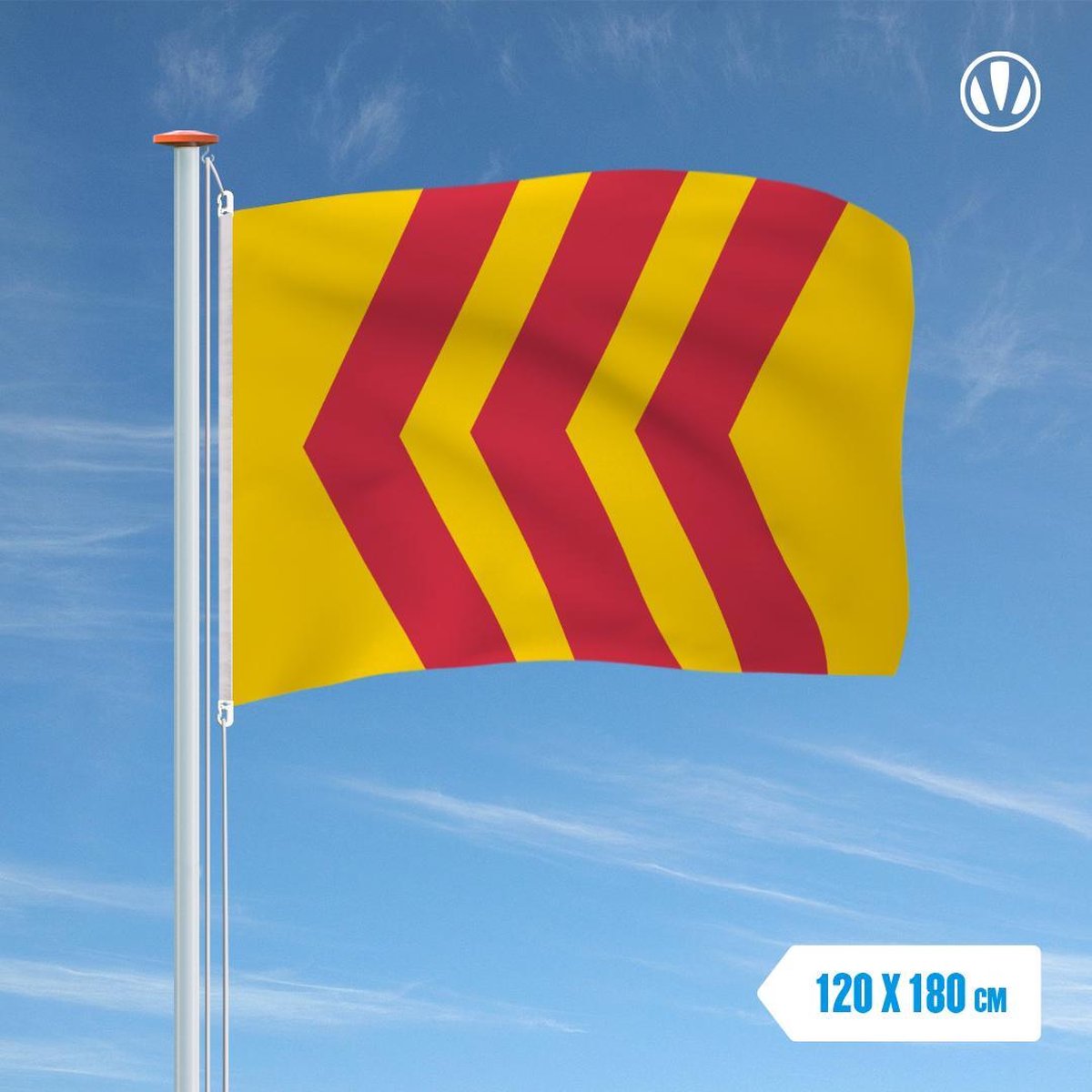 Vlag Voorst 120x180cm