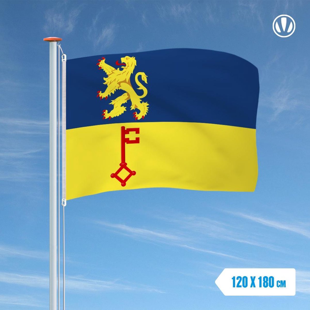 Vlag Vught 120x180cm