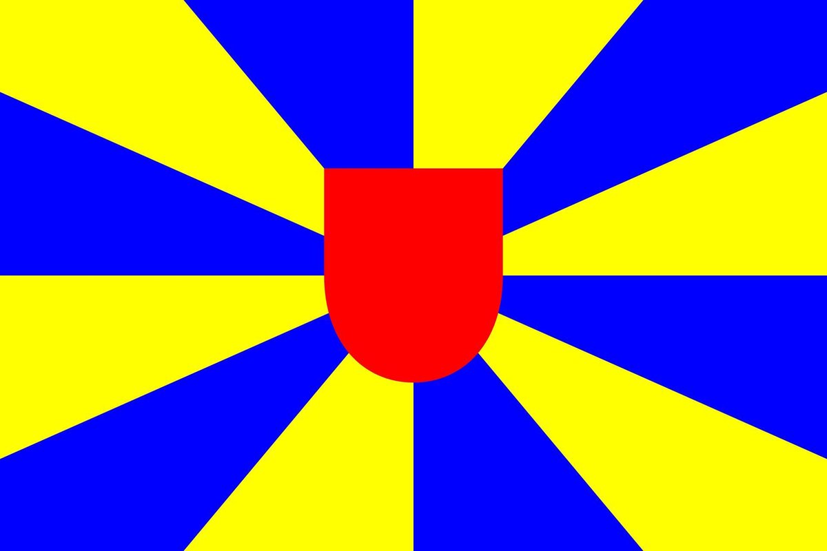 Vlag West-Vlaanderen 100x150cm