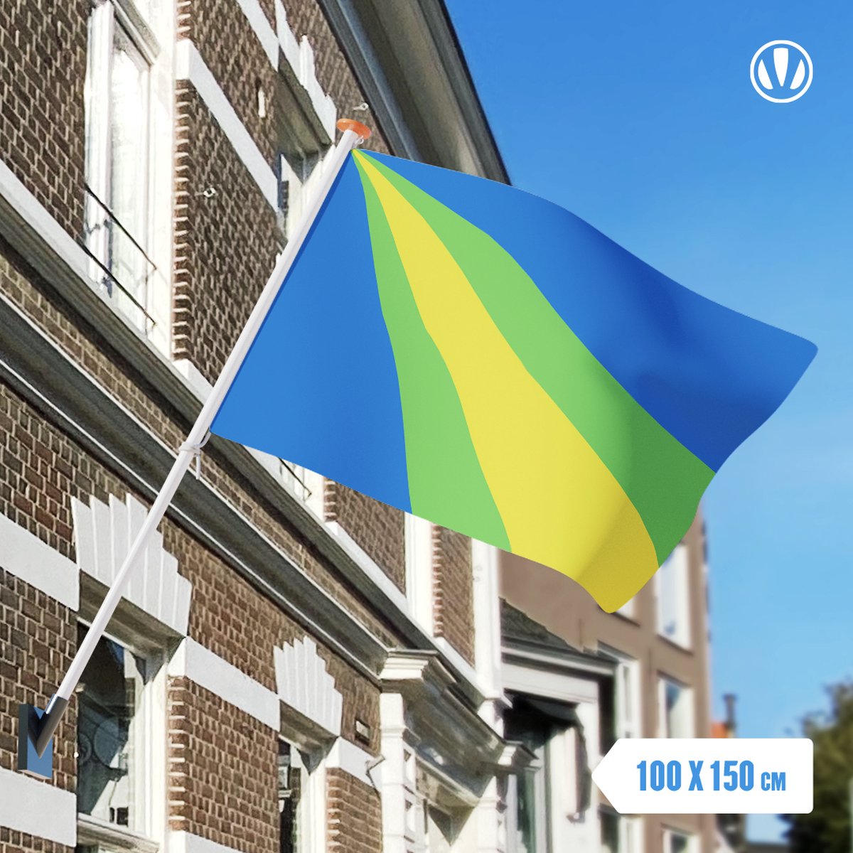 Vlag Zeewolde 100x150cm