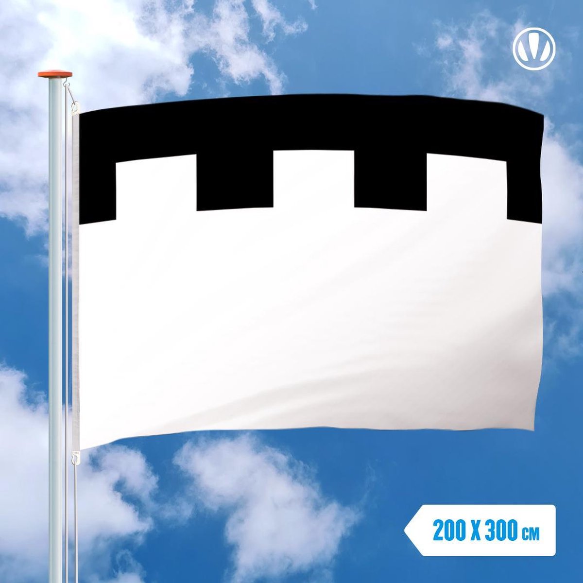 Vlag Zeist 200x300cm