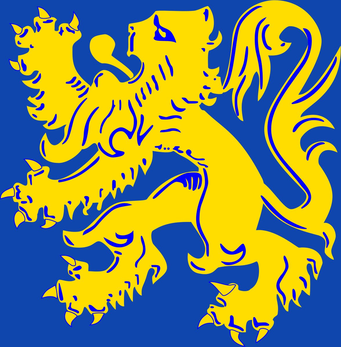 Vlag Zottegem 100x150