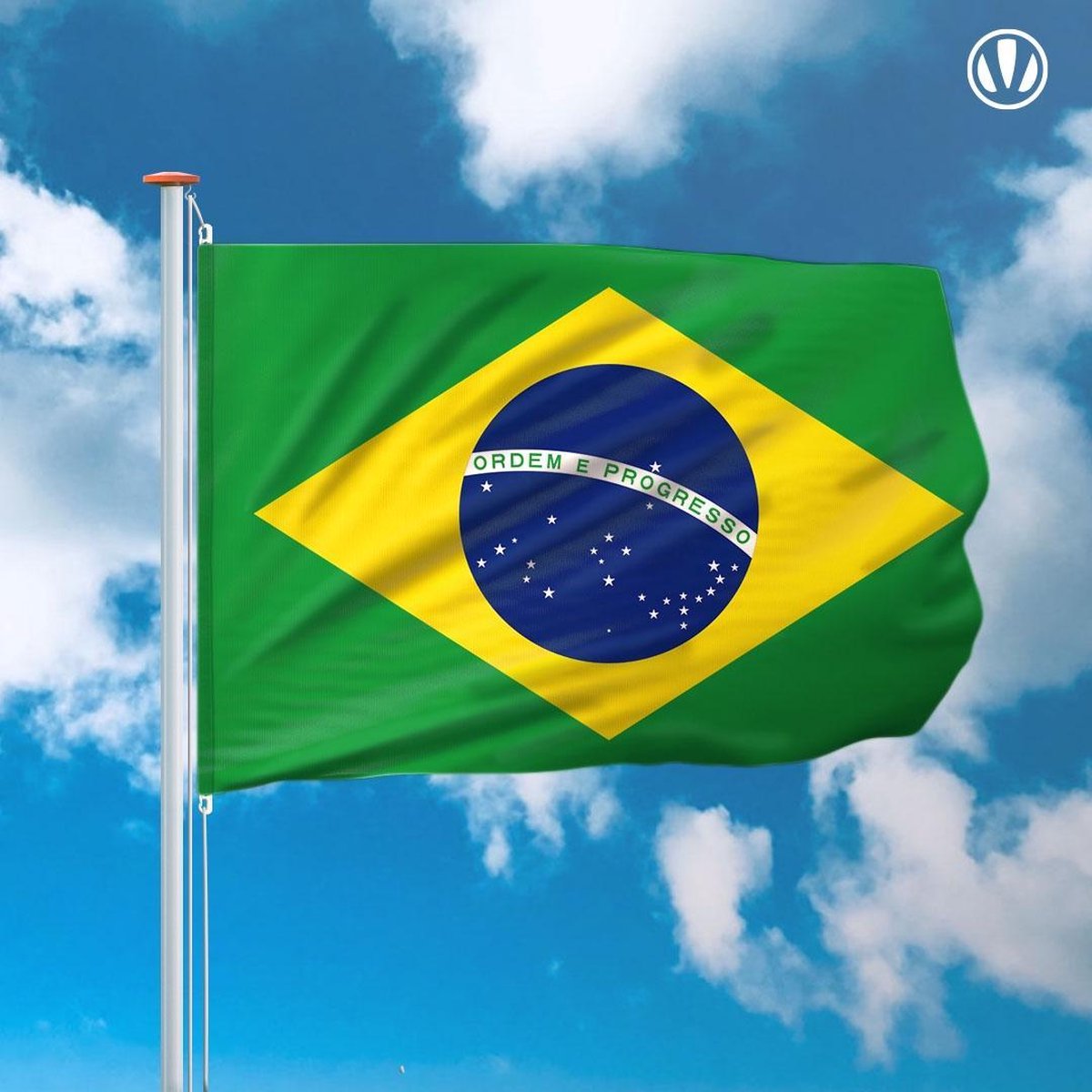 vlag Brazilië 150x225cm