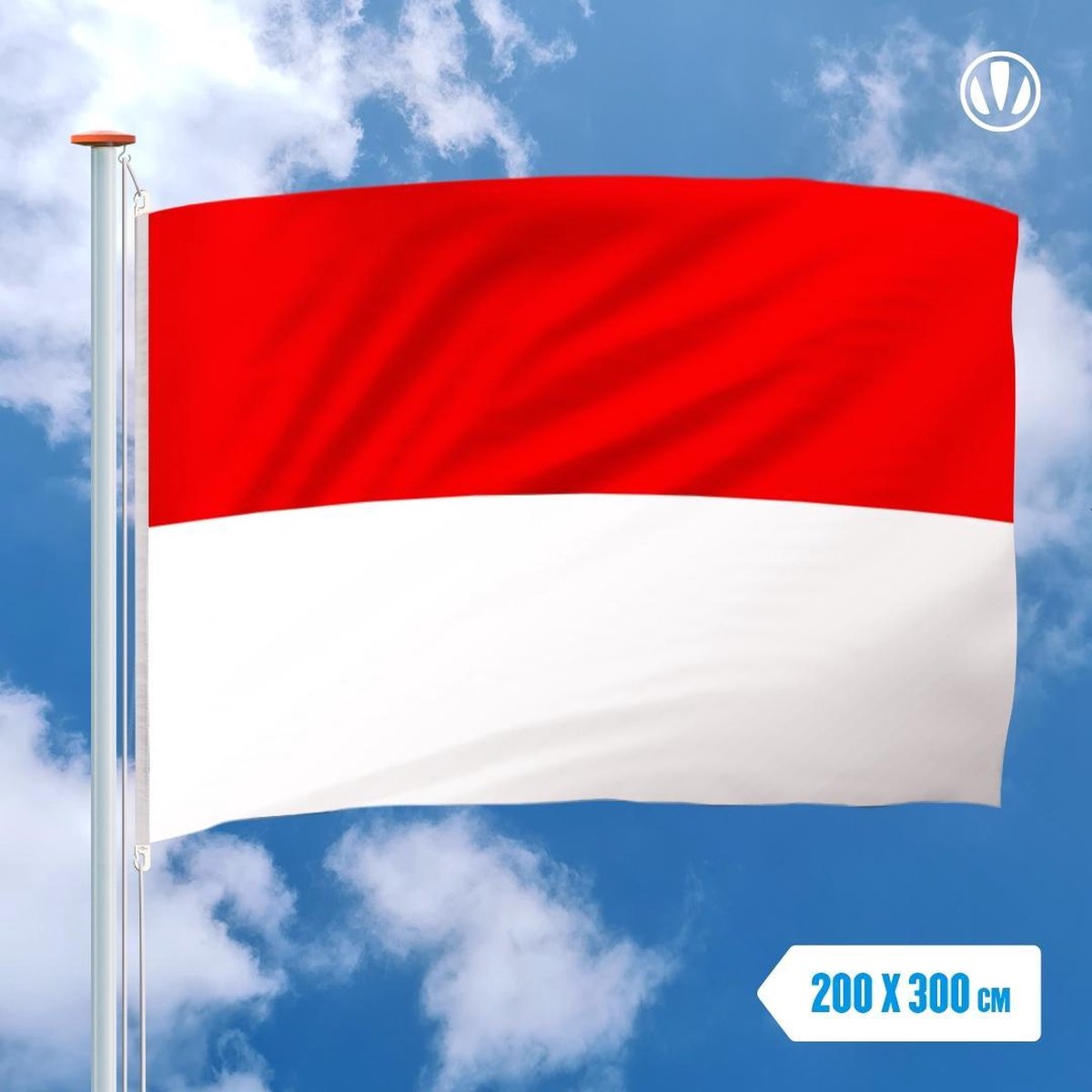 vlag Indonesië 200x300cm